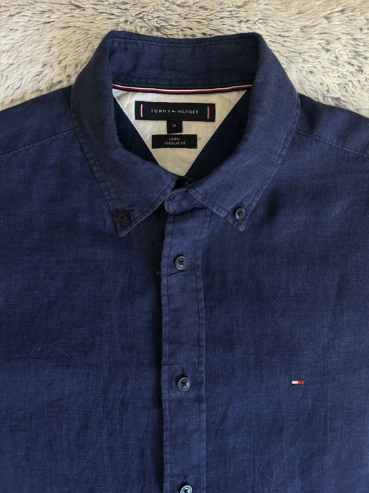 Chemise TOMMY HILFIGER en lin Taille M