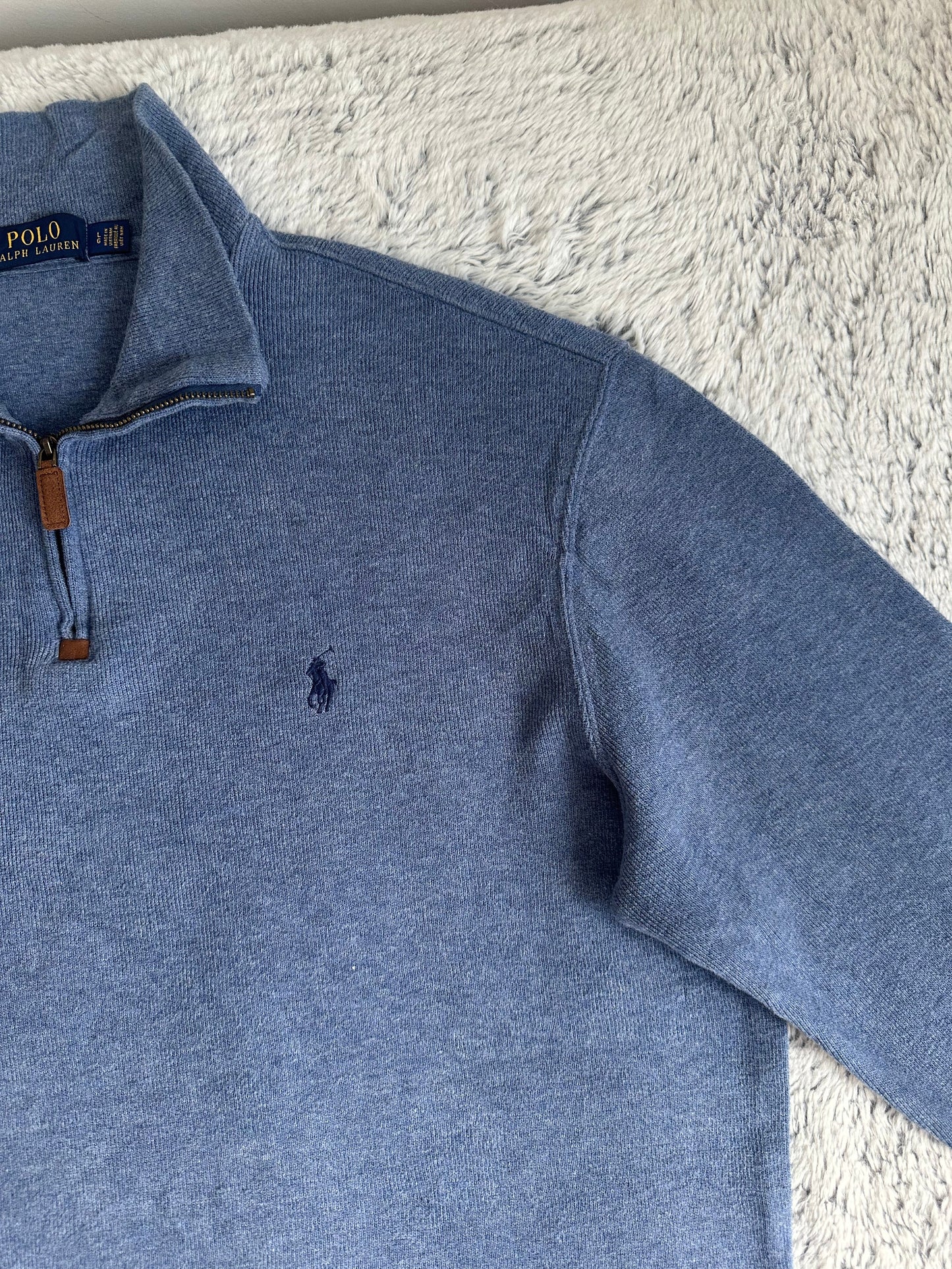 Pull demi zippé RALPH LAUREN Taille L/G Spot-Chic