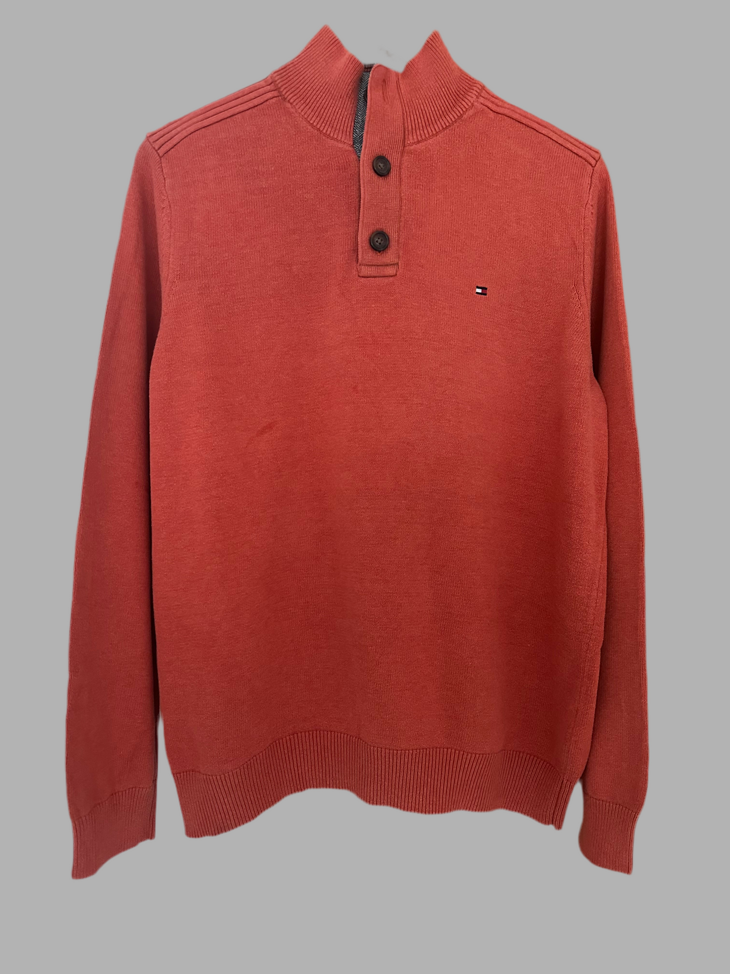 Pull demi boutonné TOMMY HILFIGER Taille M Spot-Chic
