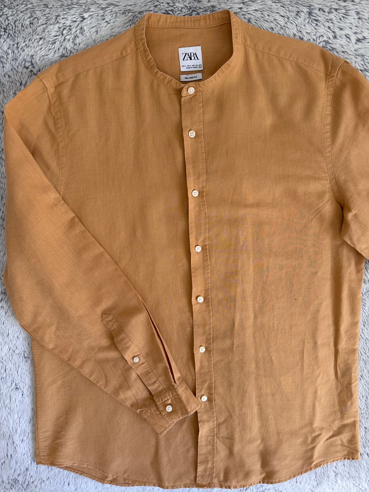 Chemise ZARA Taille L en Lin