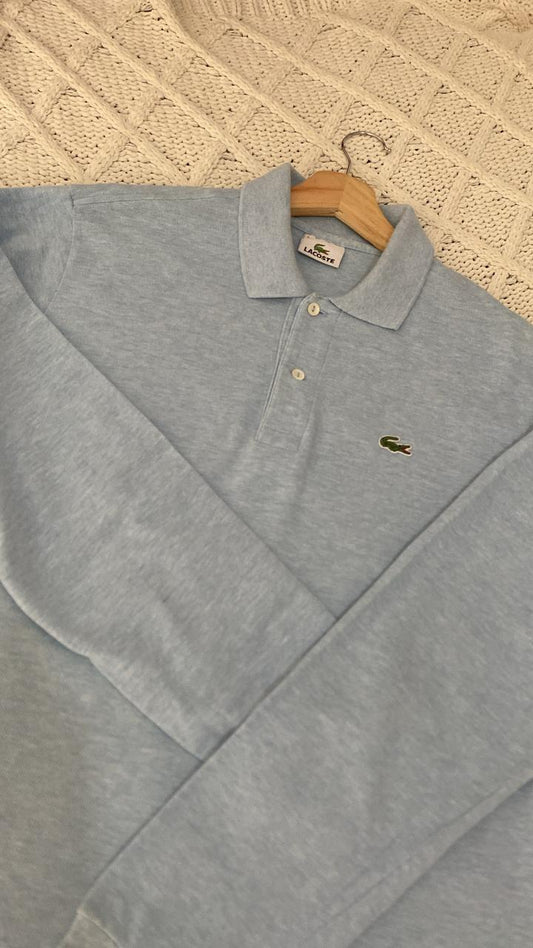 Polo LACOSTE manche longue Taille L Spot-Chic