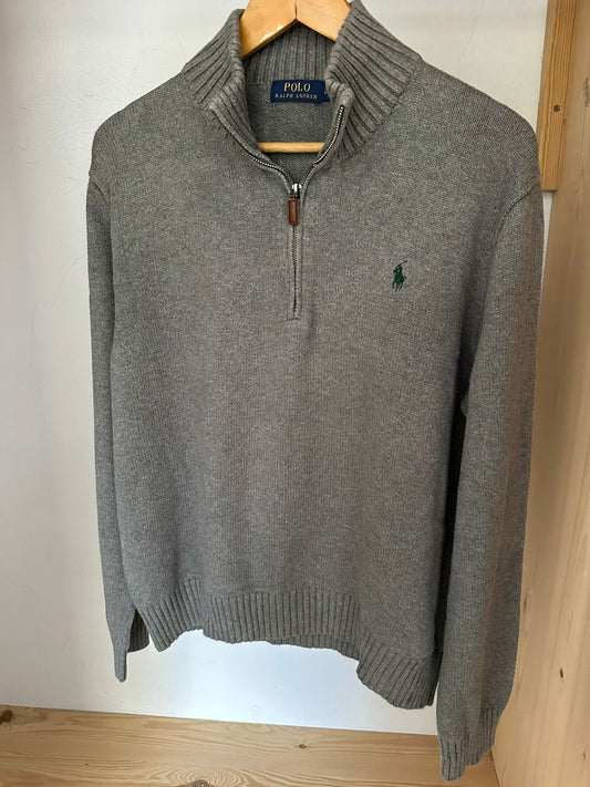 Pull demi zippé RALPH LAUREN Taille M Spot-Chic