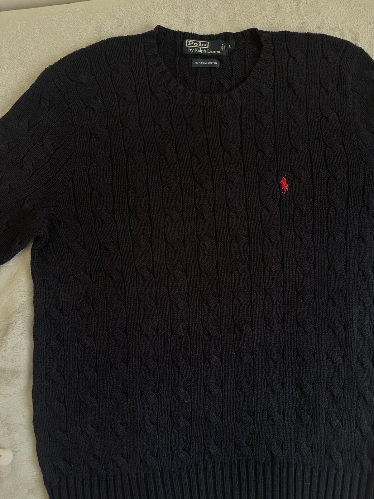 Pull torsadé RALPH LAUREN Taille L Spot-Chic