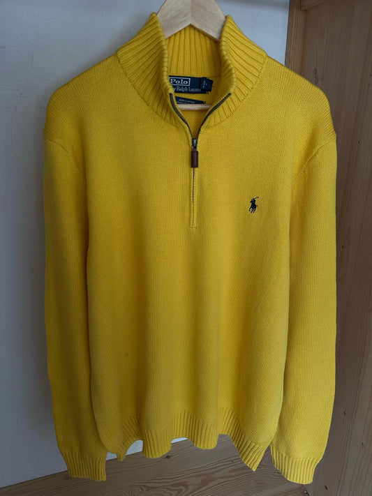 Pull demi zippé RALPH LAUREN Taille XL Spot-Chic