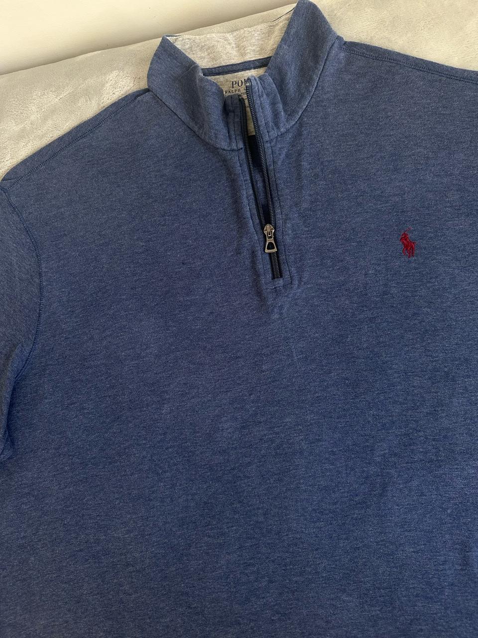 Pull demi zippé RALPH LAUREN Taille XXL Spot-Chic