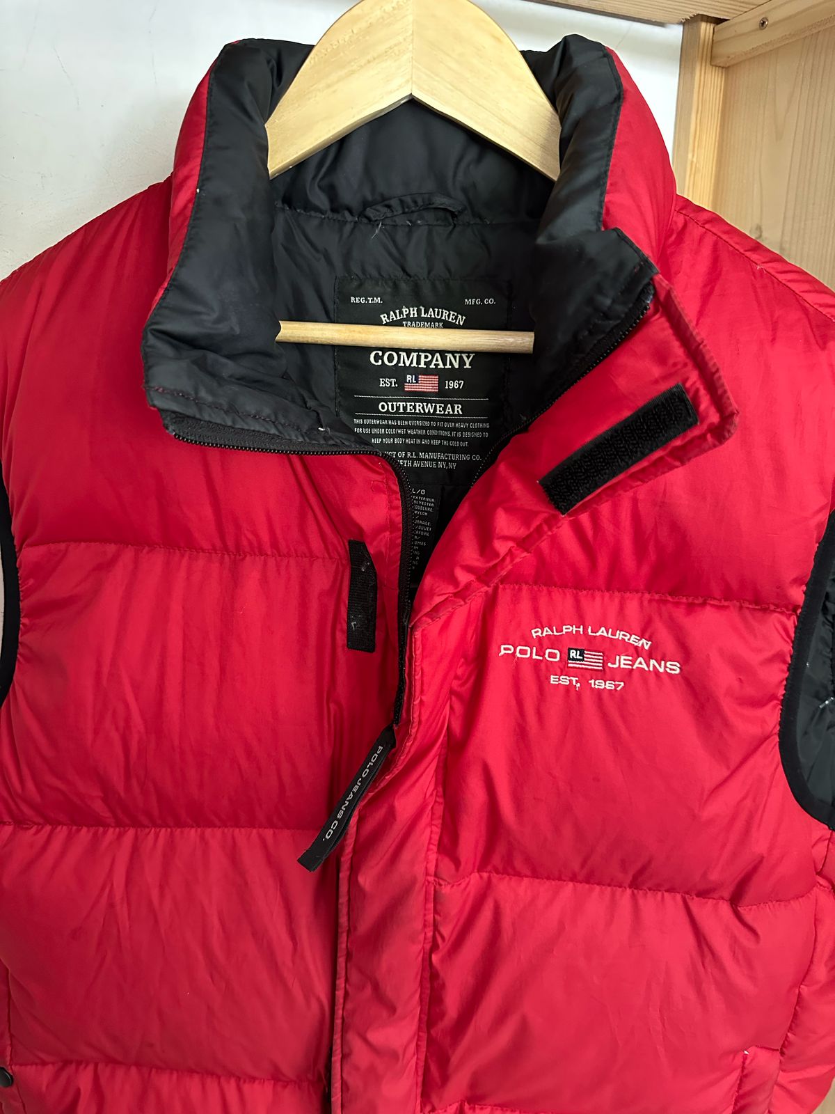 Doudoune sans manches RALPH LAUREN Taille L Spot-Chic