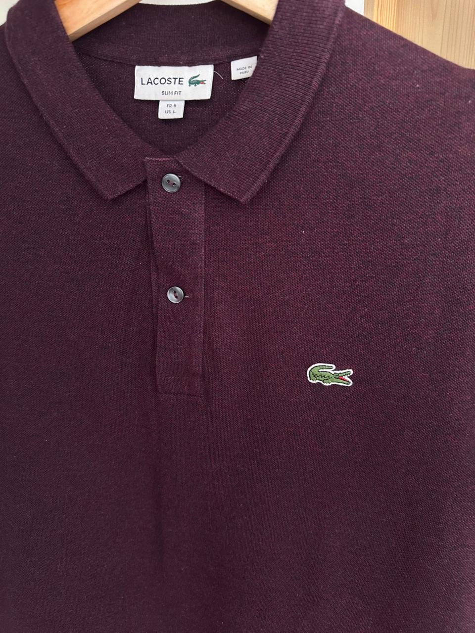 Polo LACOSTE Taille L Slim Fit Spot-Chic
