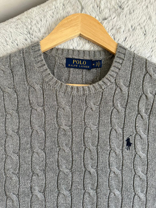 Pull torsadé RALPH LAUREN Taille M Spot-Chic