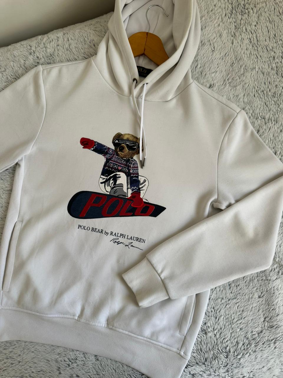 Capuche POLO BEAR by RALPH LAUREN Taille S Spot-Chic