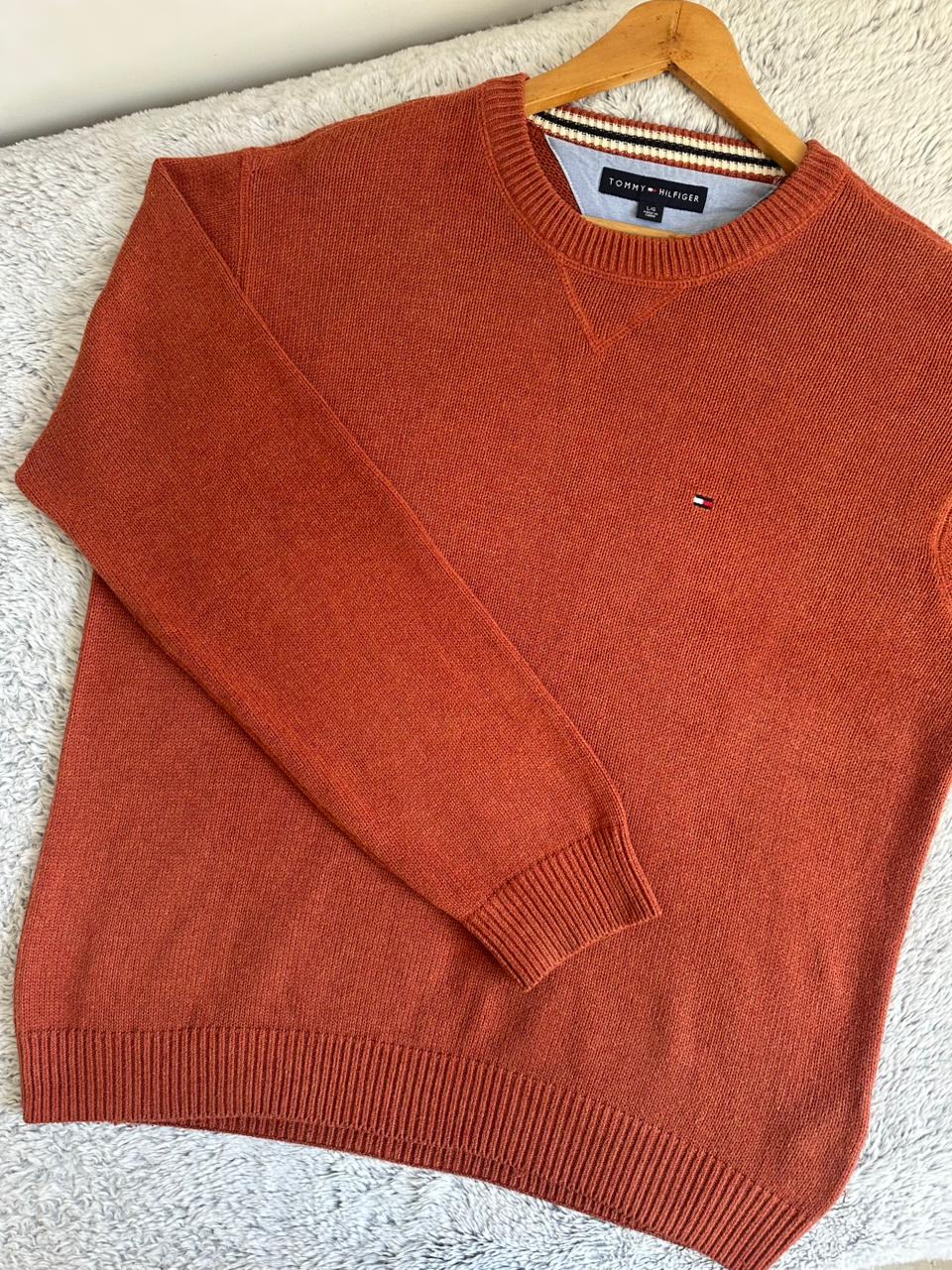Pull TOMMY HILFIGER Taille L/XL Spot-Chic