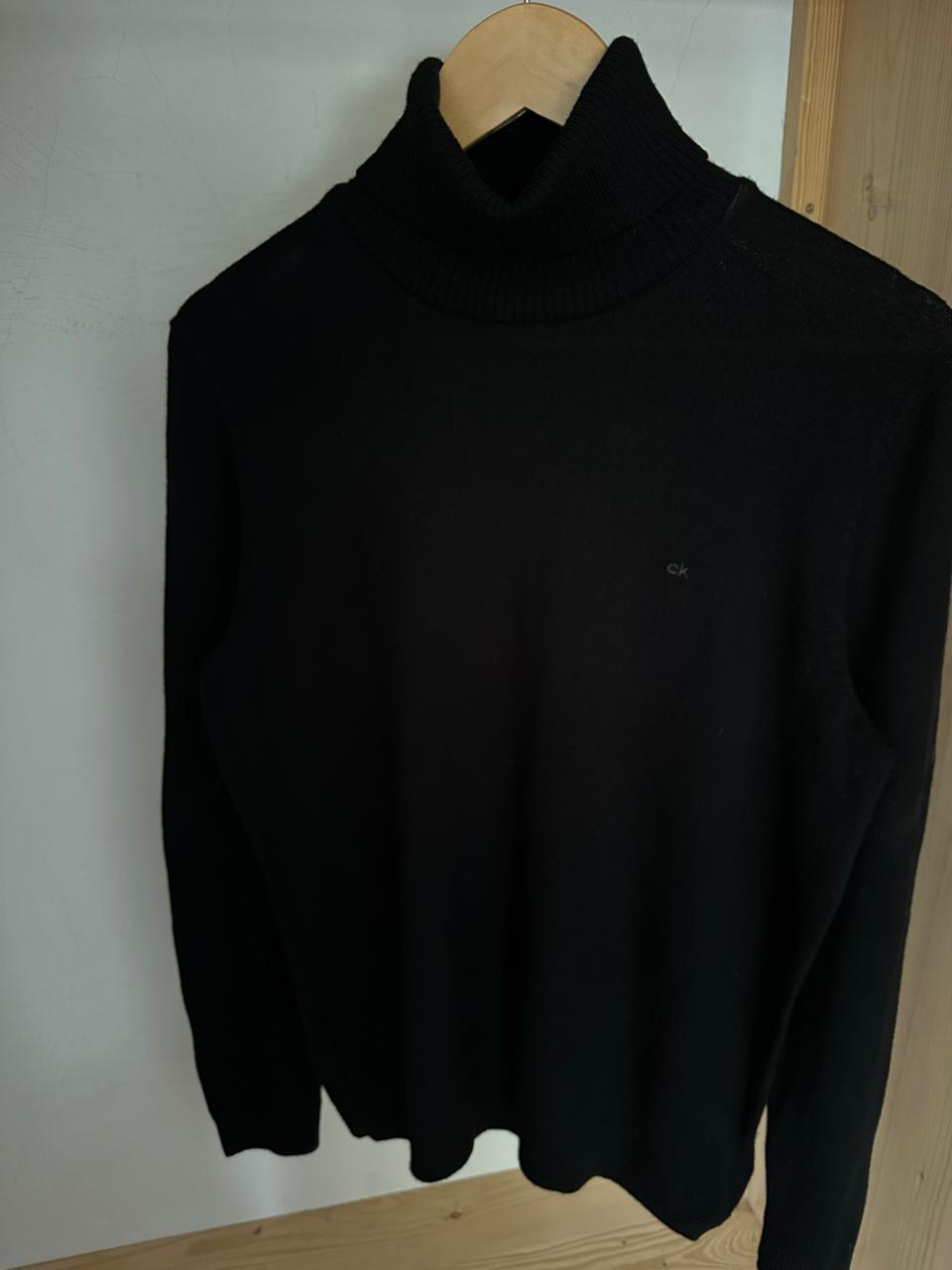 Pull CALVIN KLEIN col montant Taille S Spot-Chic