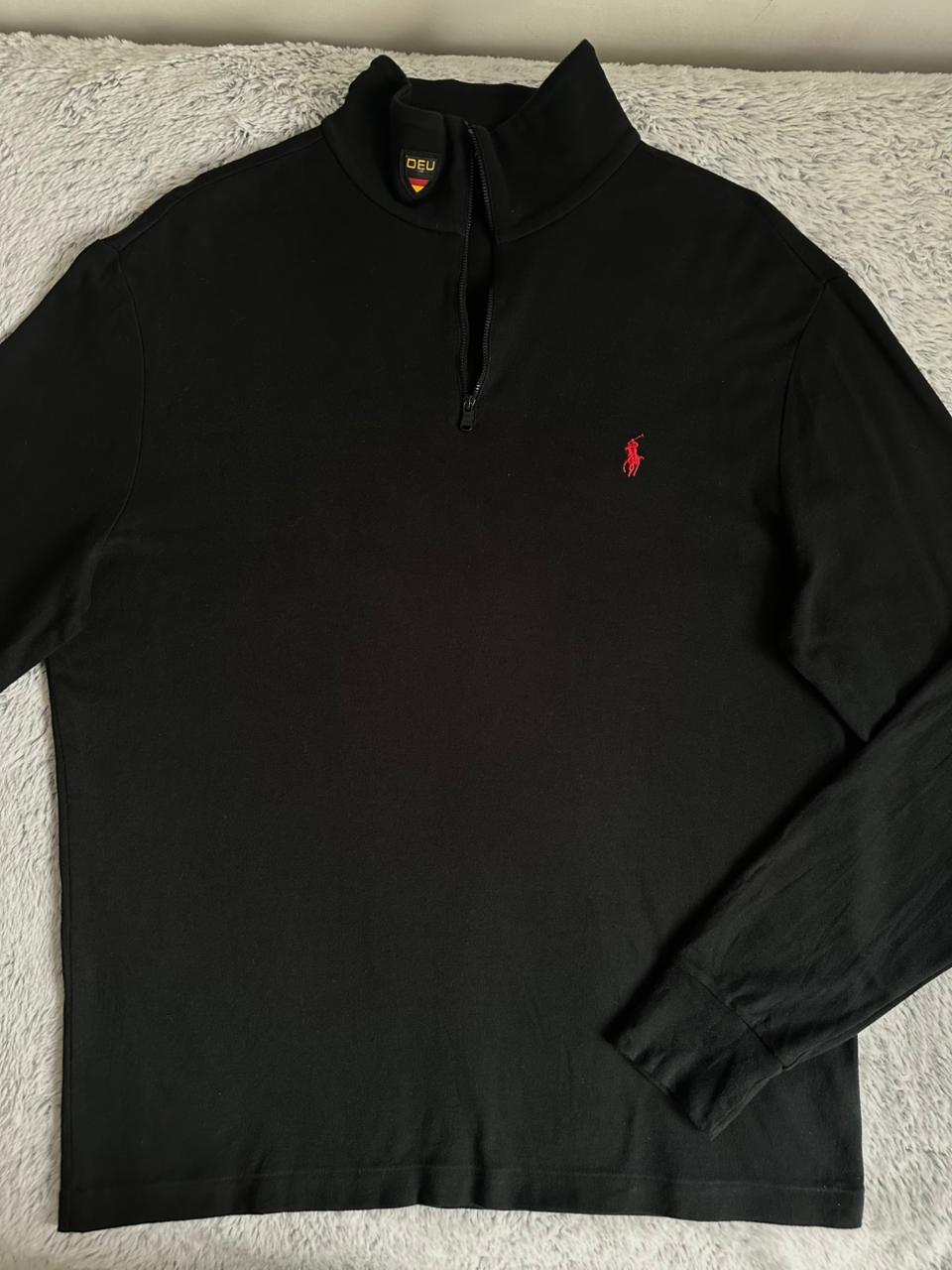 Pull demi zippé RALPH LAUREN Taille L/G Spot-Chic