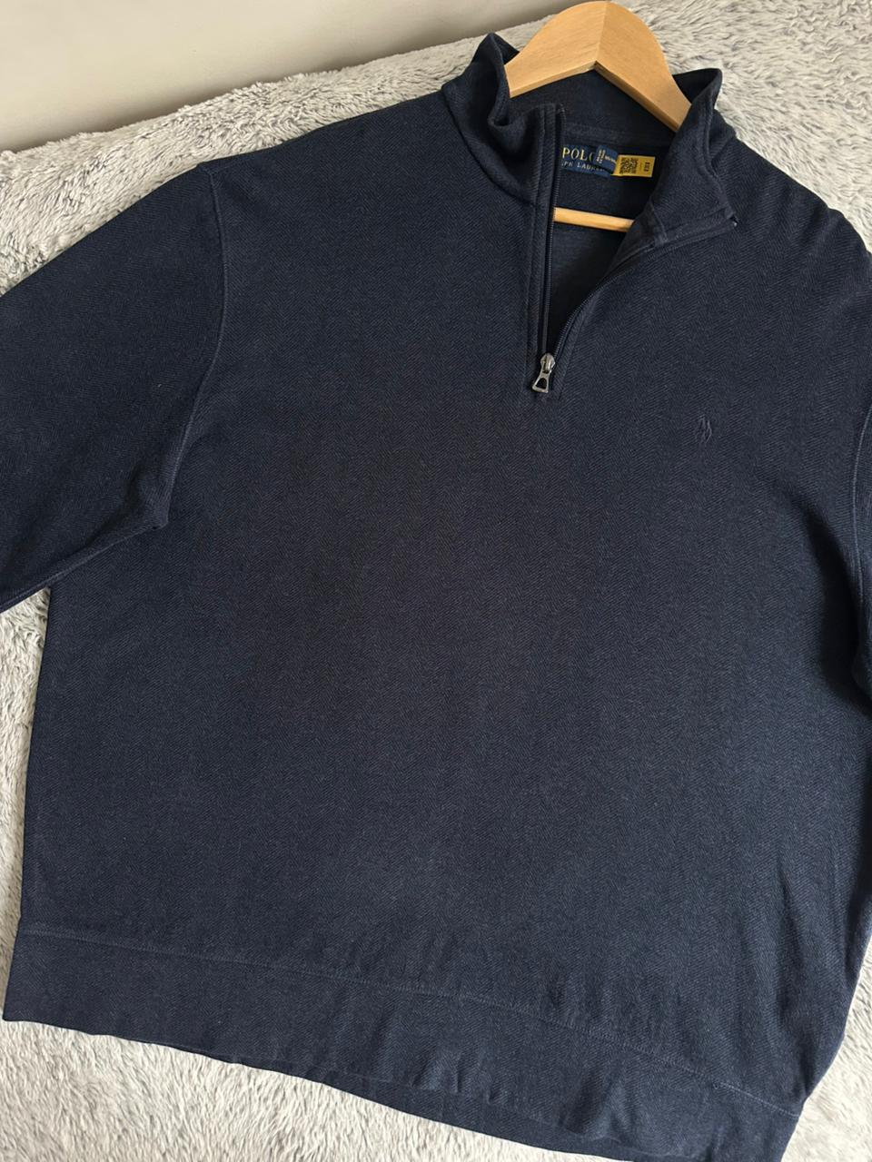 Pull demi zippé RALPH LAUREN Taille XL Spot-Chic