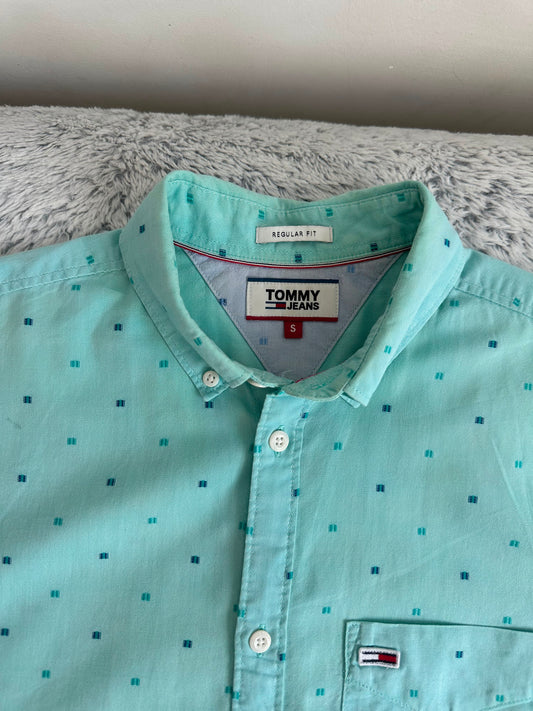 Chemise TOMMY HILFIGER demi manches Taille S Spot-Chic