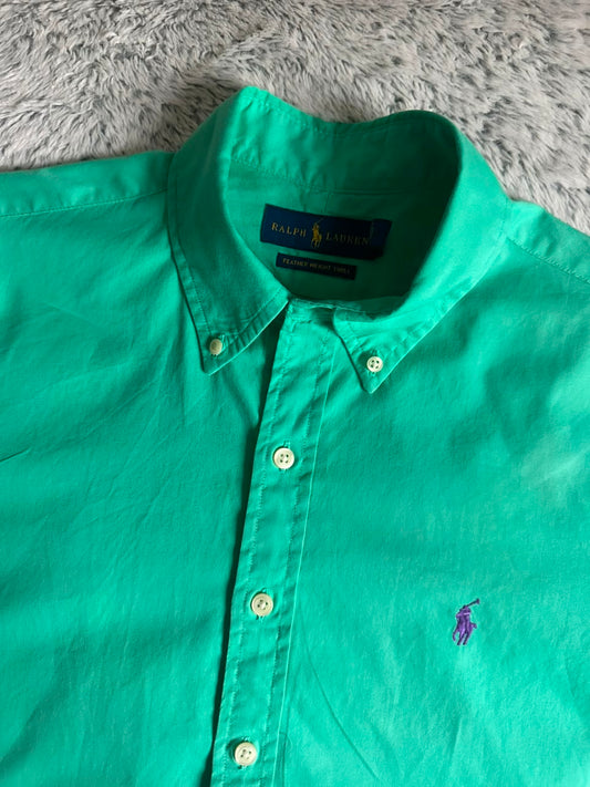 Chemise Ralph Lauren à Manches Courtes Taille S Spot-Chic