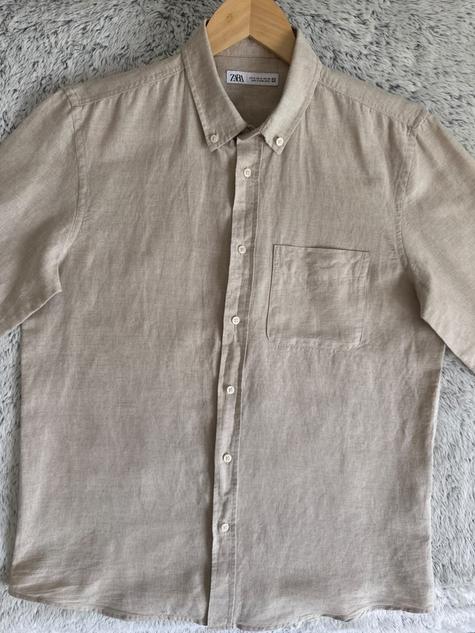 C hemise ZARA en lin Taille M Spot-Chic