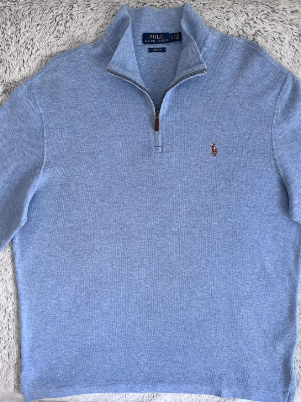Pull demi zippé RALPH LAUREN Taille L Spot-Chic