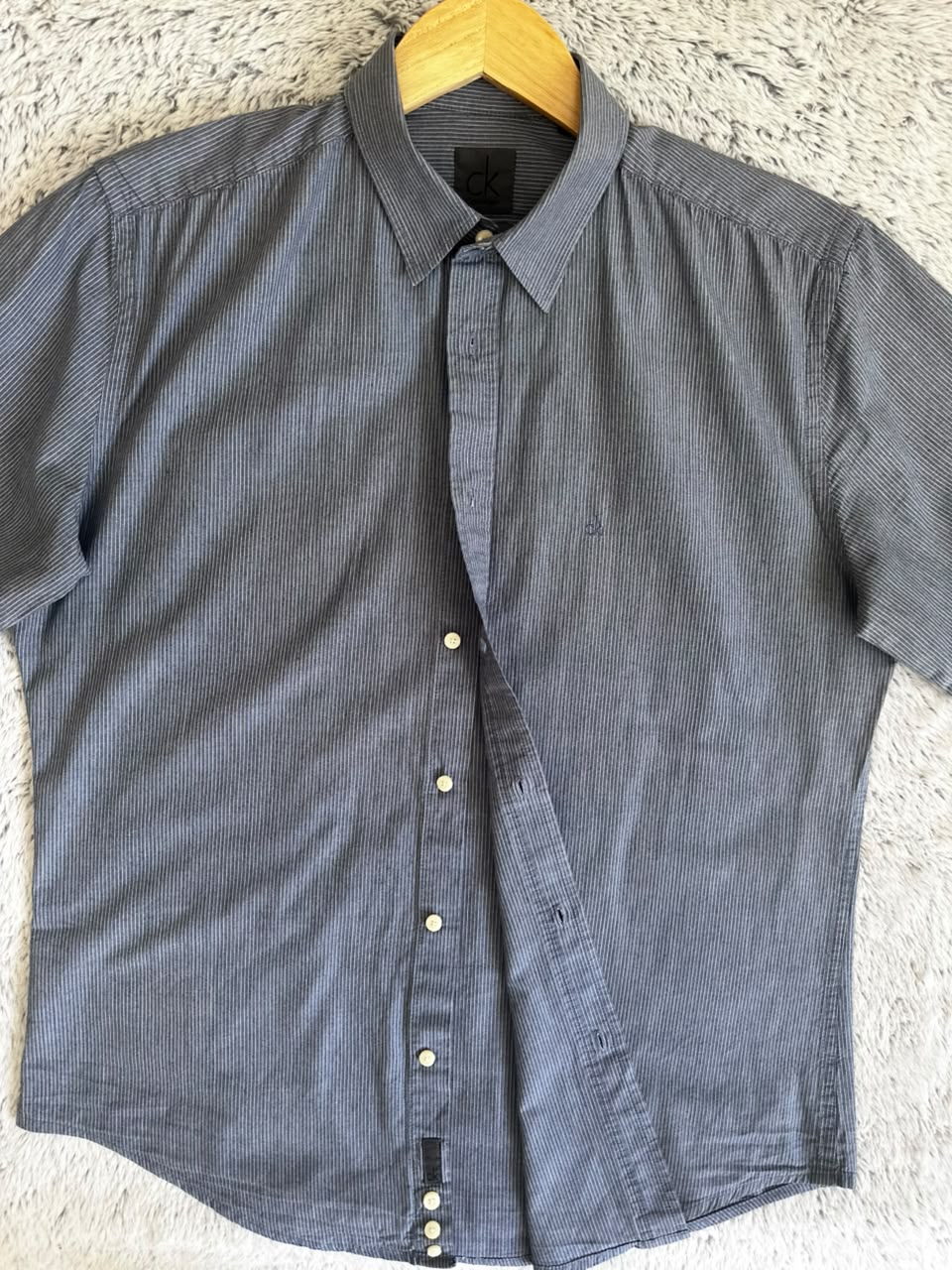 Chemise Calvin Klei demi manches Taille L Spot-Chic