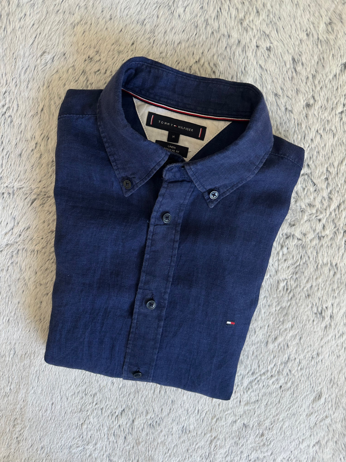Chemise TOMMY HILFIGER en lin Taille M