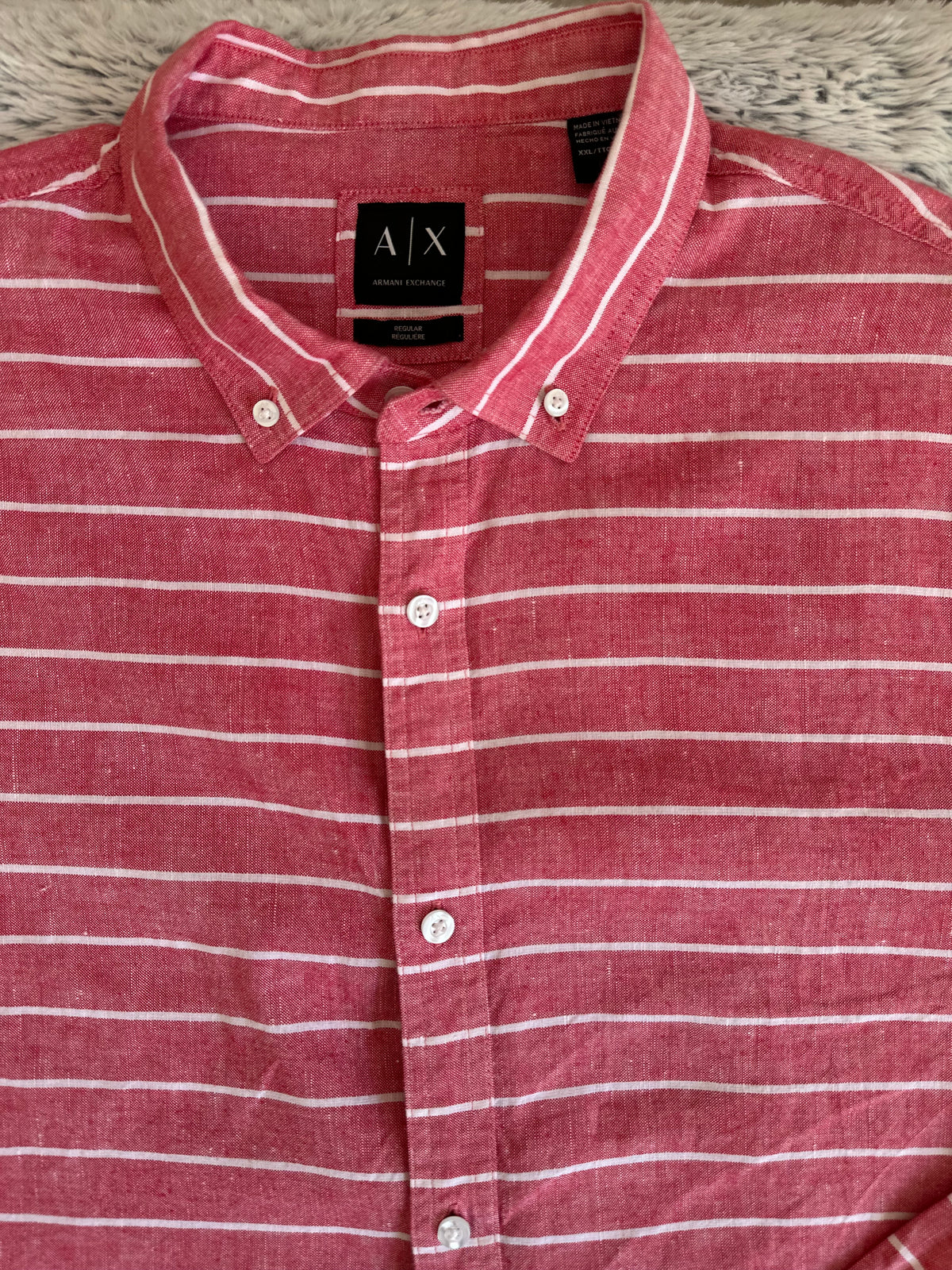 Chemise ARMANI EXCHANGE en lin Taille XXL