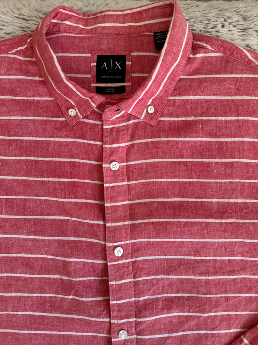 Chemise ARMANI EXCHANGE en lin Taille XXL