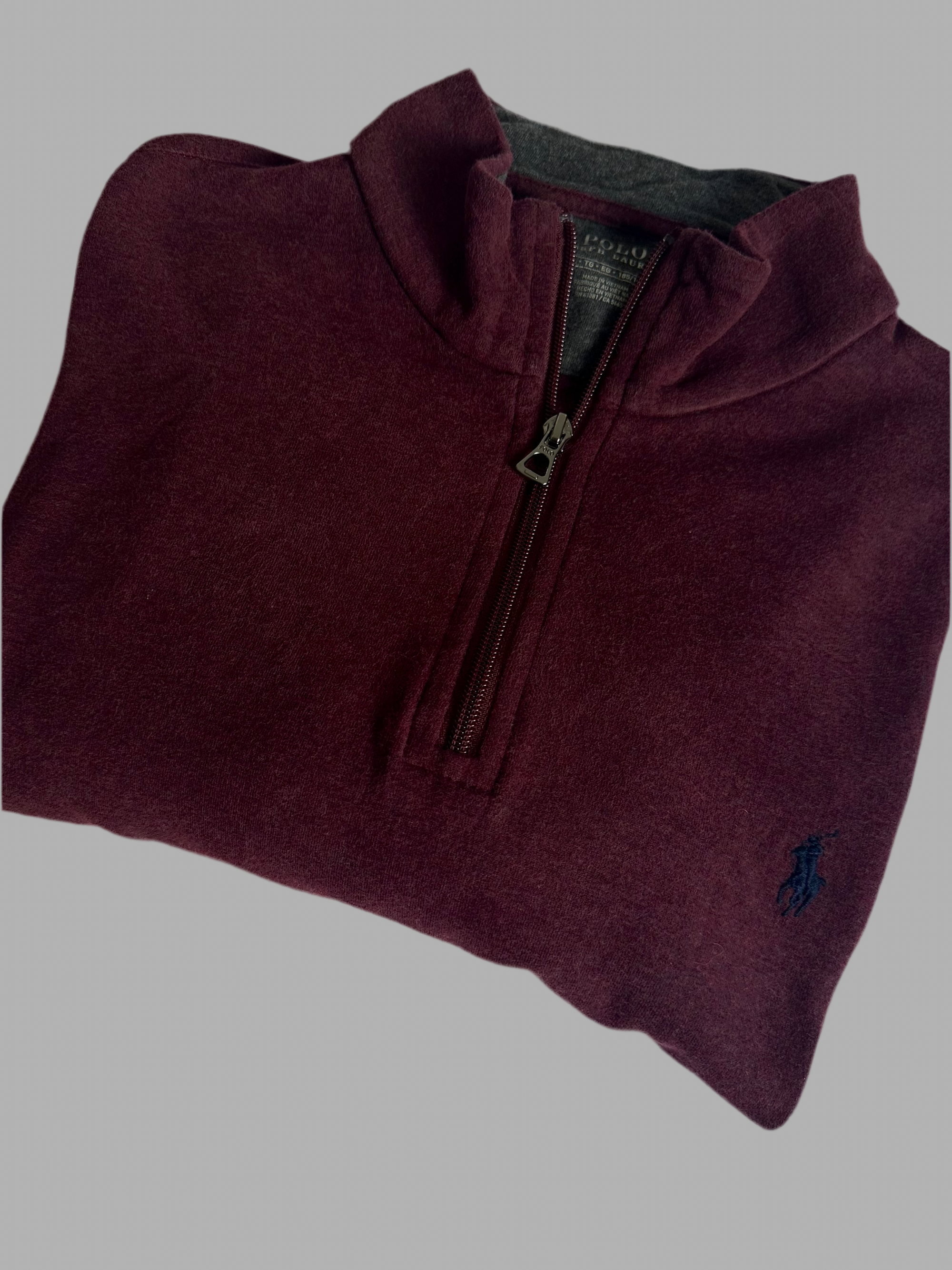 Pull demi zippé RALPH LAUREN Taille XL Spot-Chic