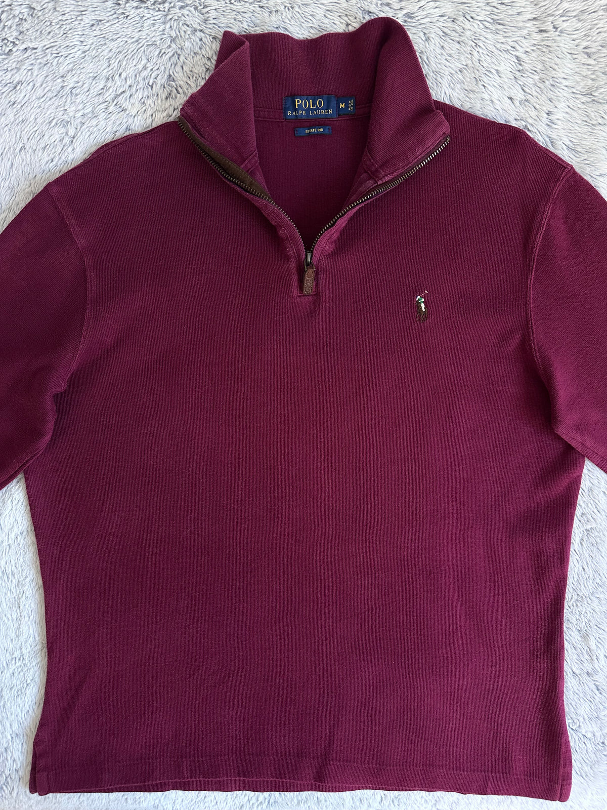 Pull demi zippé RALPH LAUREN Taille M Spot-Chic