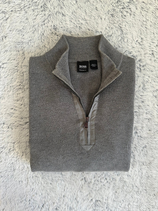 Pull demi zippé HUGO BOSS Taille XL Spot-Chic