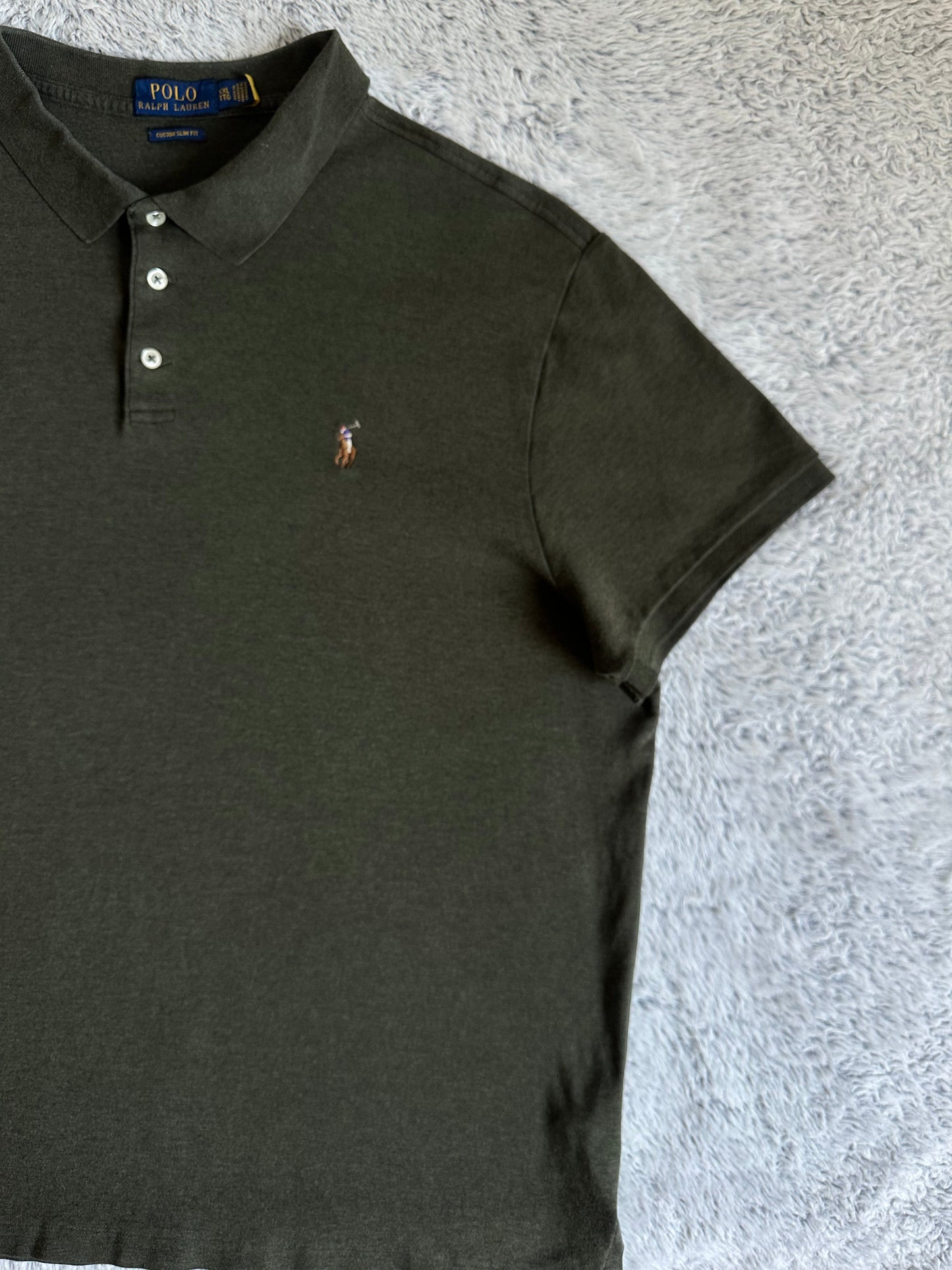 Polo RALPH LAUREN Taille XXL Slim Fit Spot-Chic