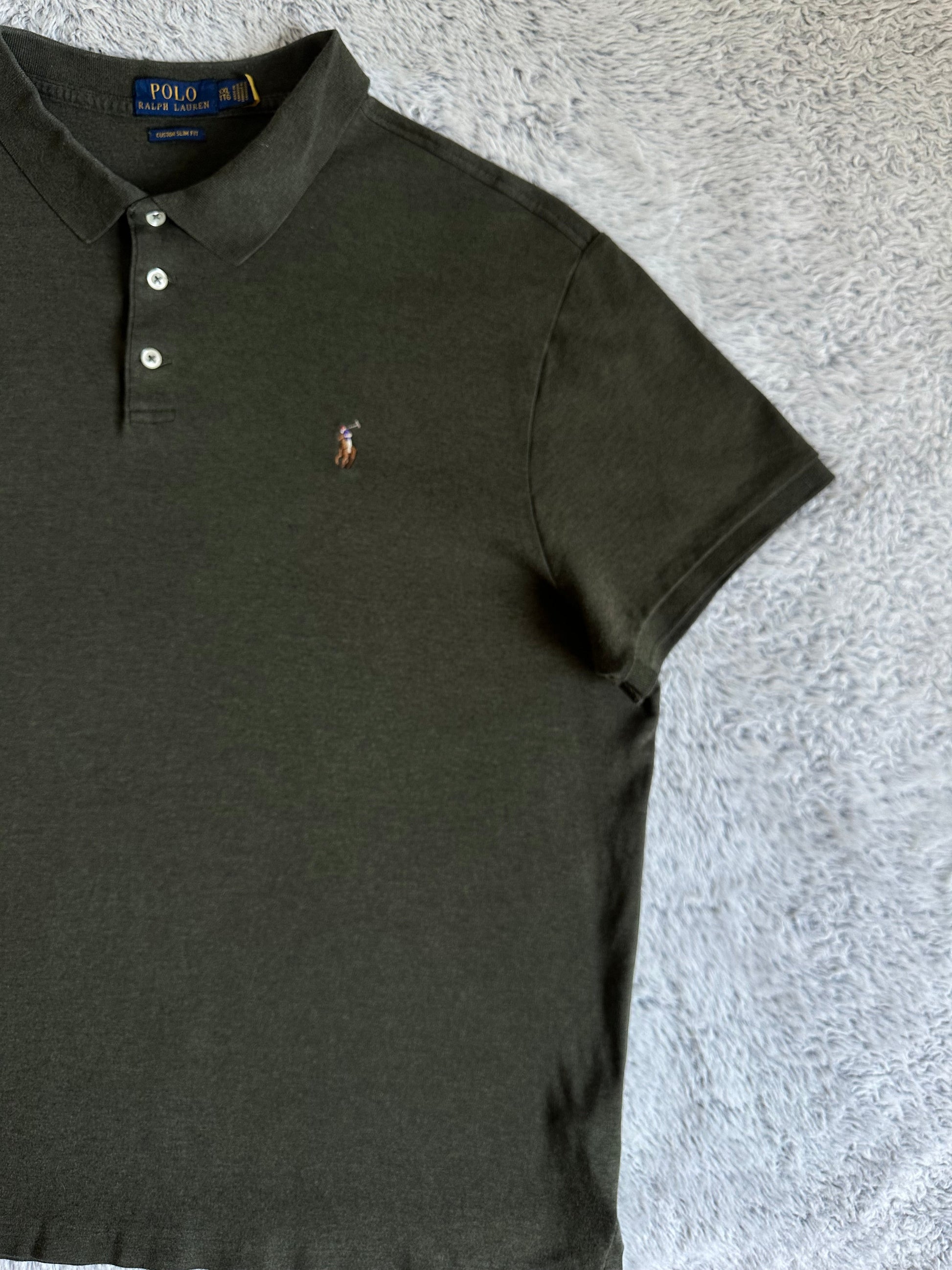 Polo RALPH LAUREN Taille XXL Slim Fit Spot-Chic