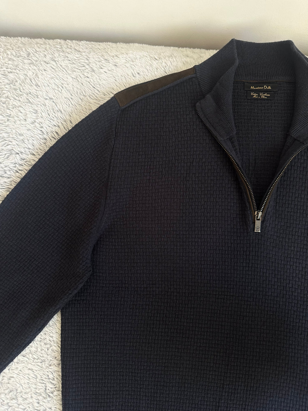 Pull demi zippé MASSIMO DUTTI Taille M