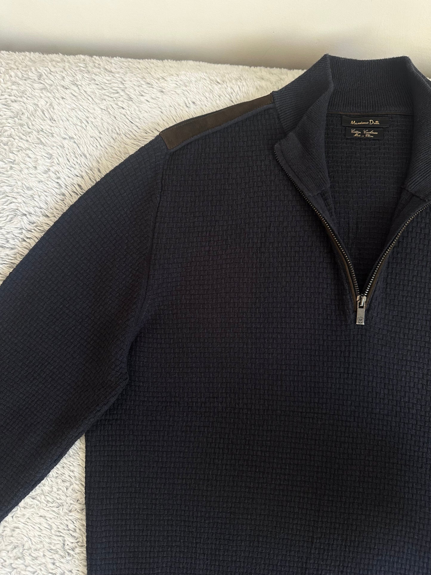 Pull demi zippé MASSIMO DUTTI Taille M Spot-Chic