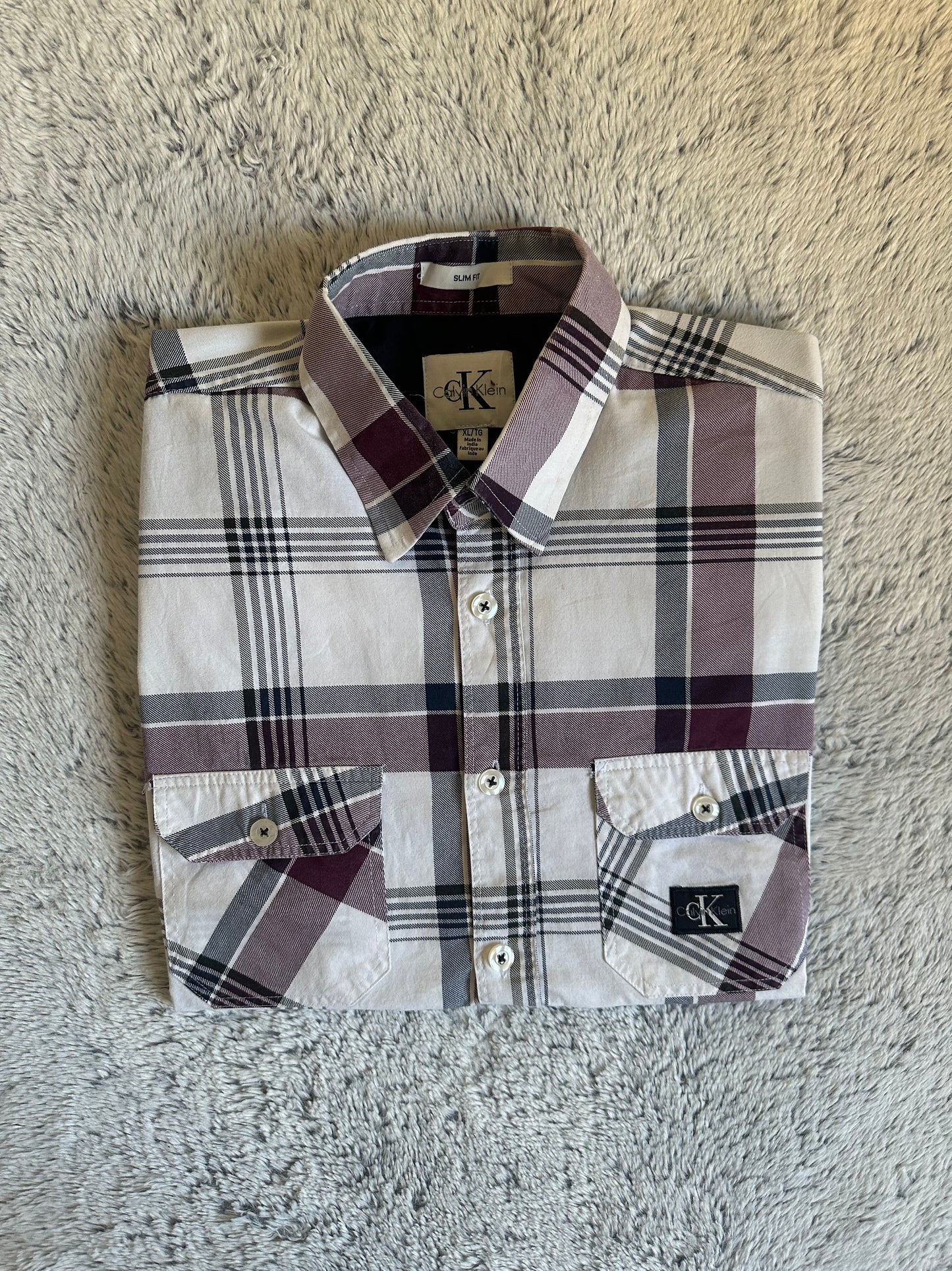 Chemise CALVIN KLEIN Taille L/XL Spot-Chic