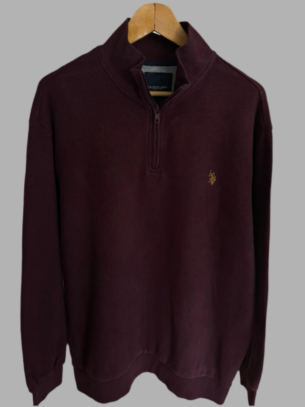 Pull demi zippé US POLO ASSN Taille XXL Spot-Chic