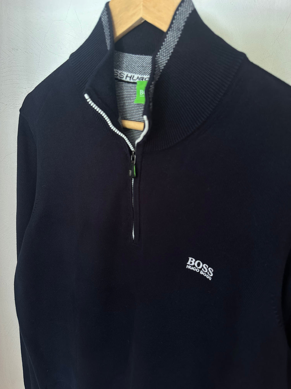 Pull demi zippé HUGO BOSS Taille L Spot-Chic