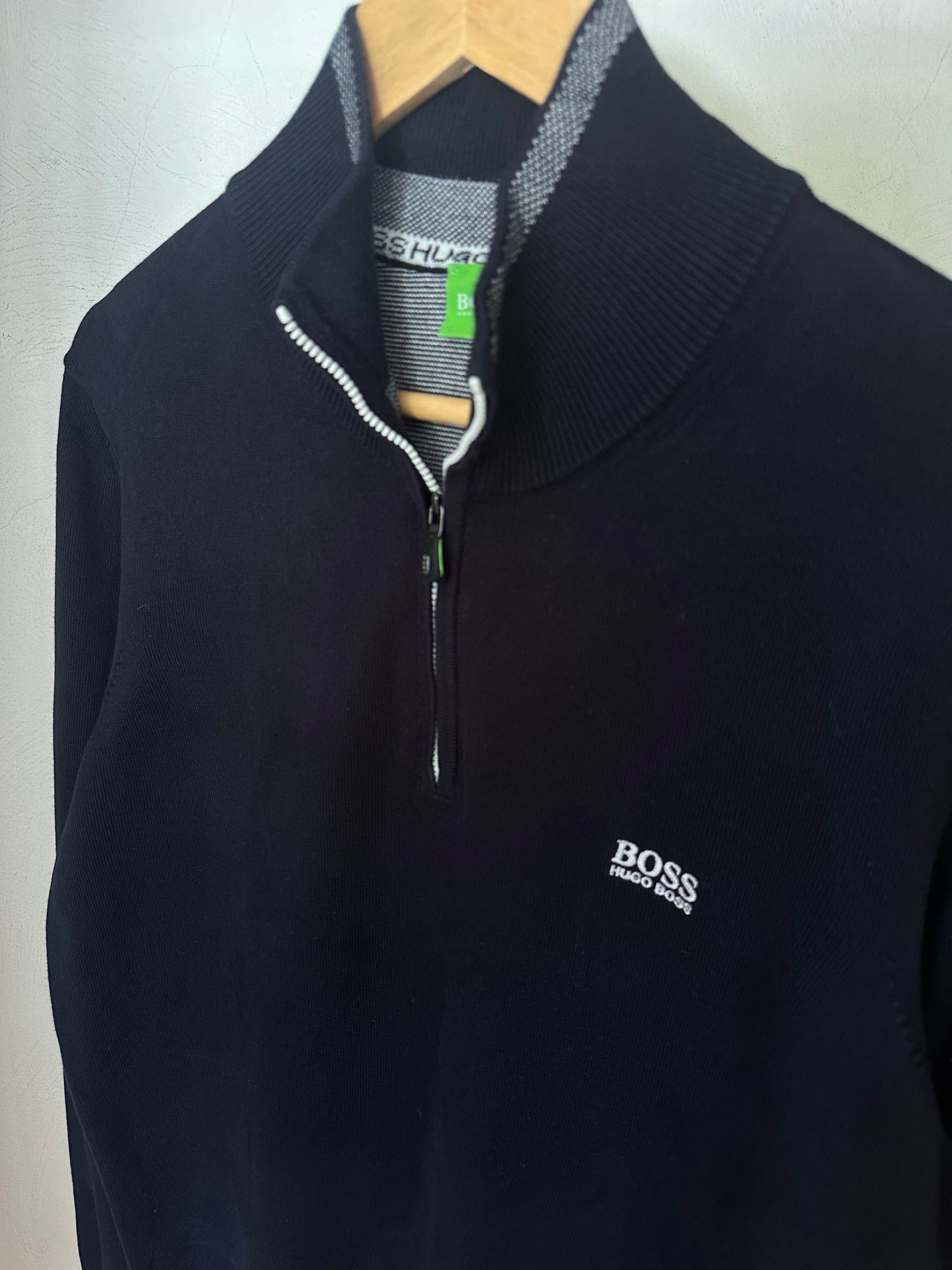 Pull demi zippé HUGO BOSS Taille L Spot-Chic