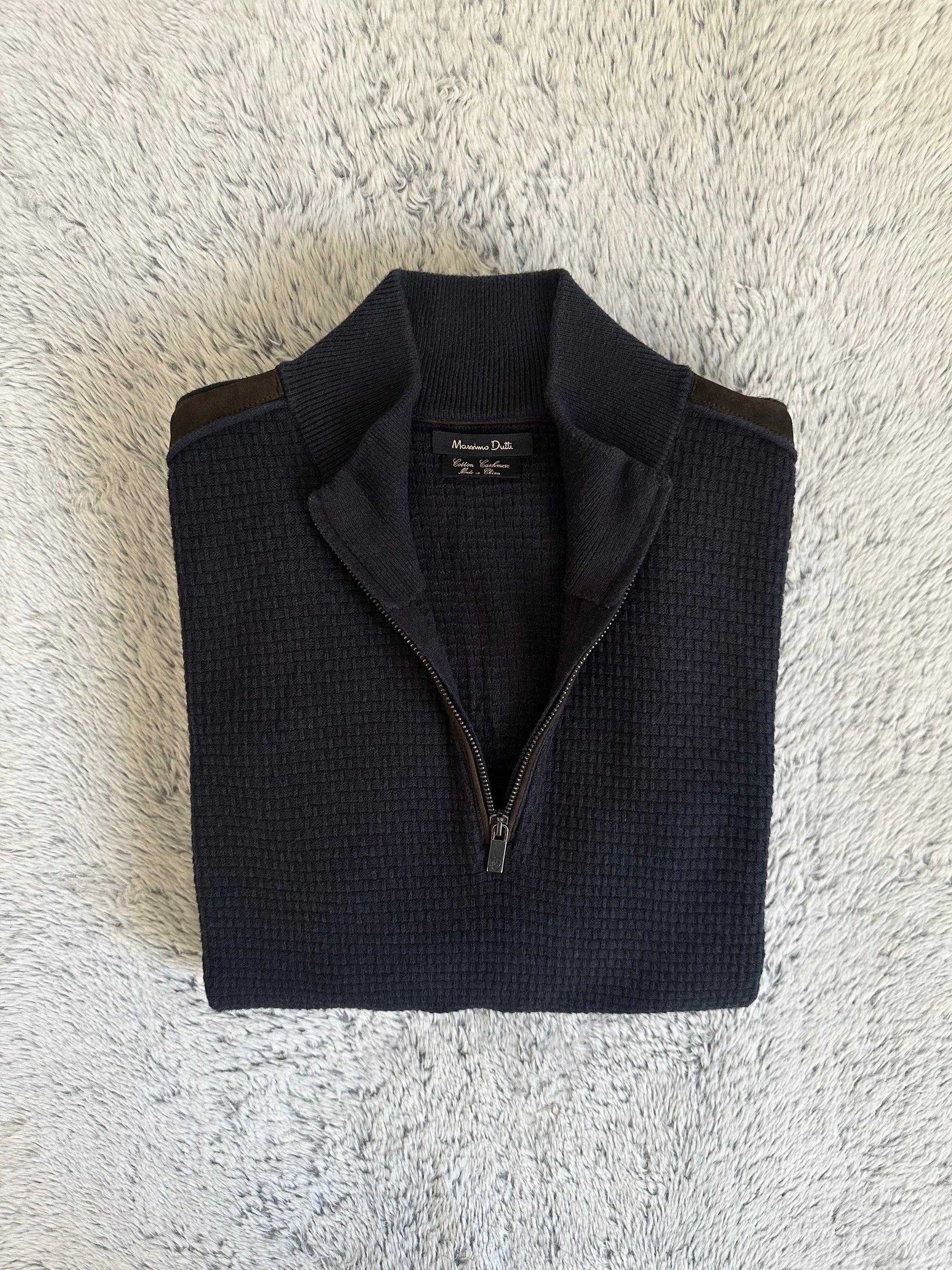Pull demi zippé MASSIMO DUTTI Taille M