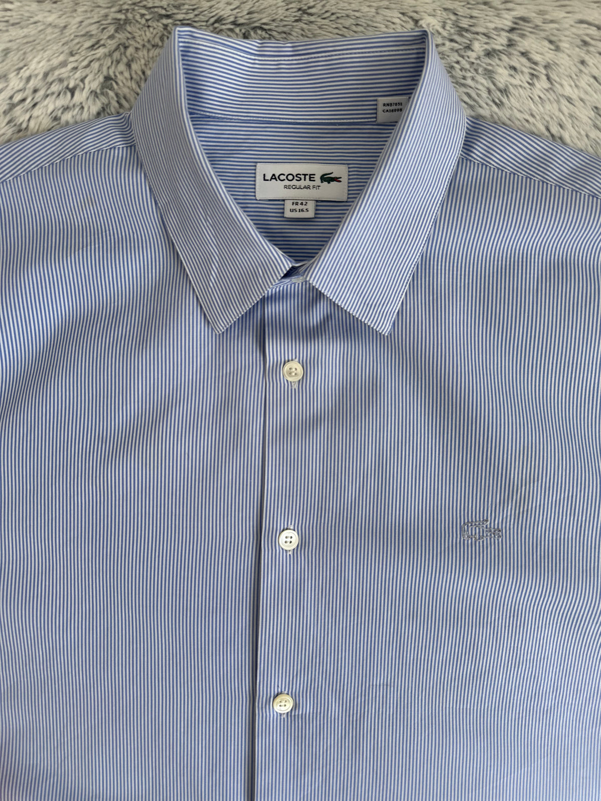Chemise LACOSTE Taille L Spot-Chic