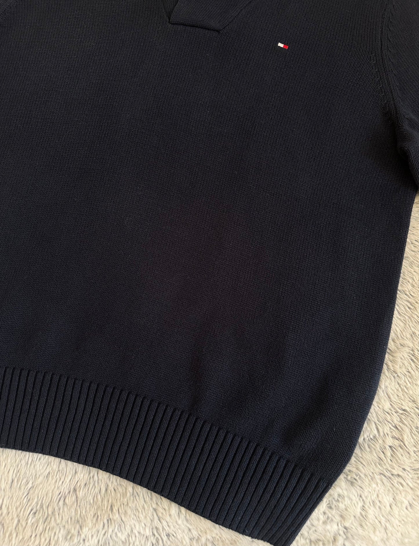 Pull demi boutonné TOMMY HILFIGER Taille M/L Spot-Chic