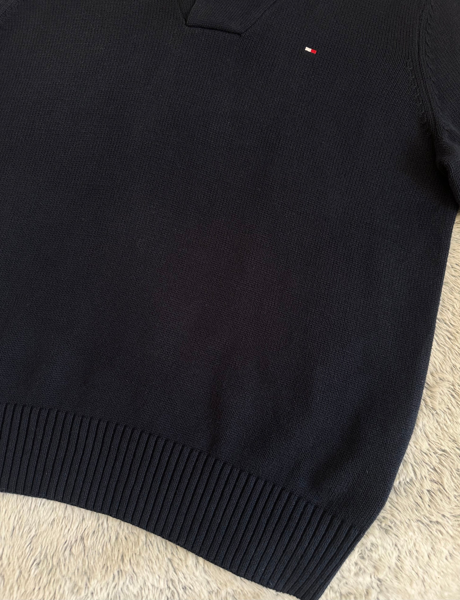 Pull demi boutonné TOMMY HILFIGER Taille M/L Spot-Chic