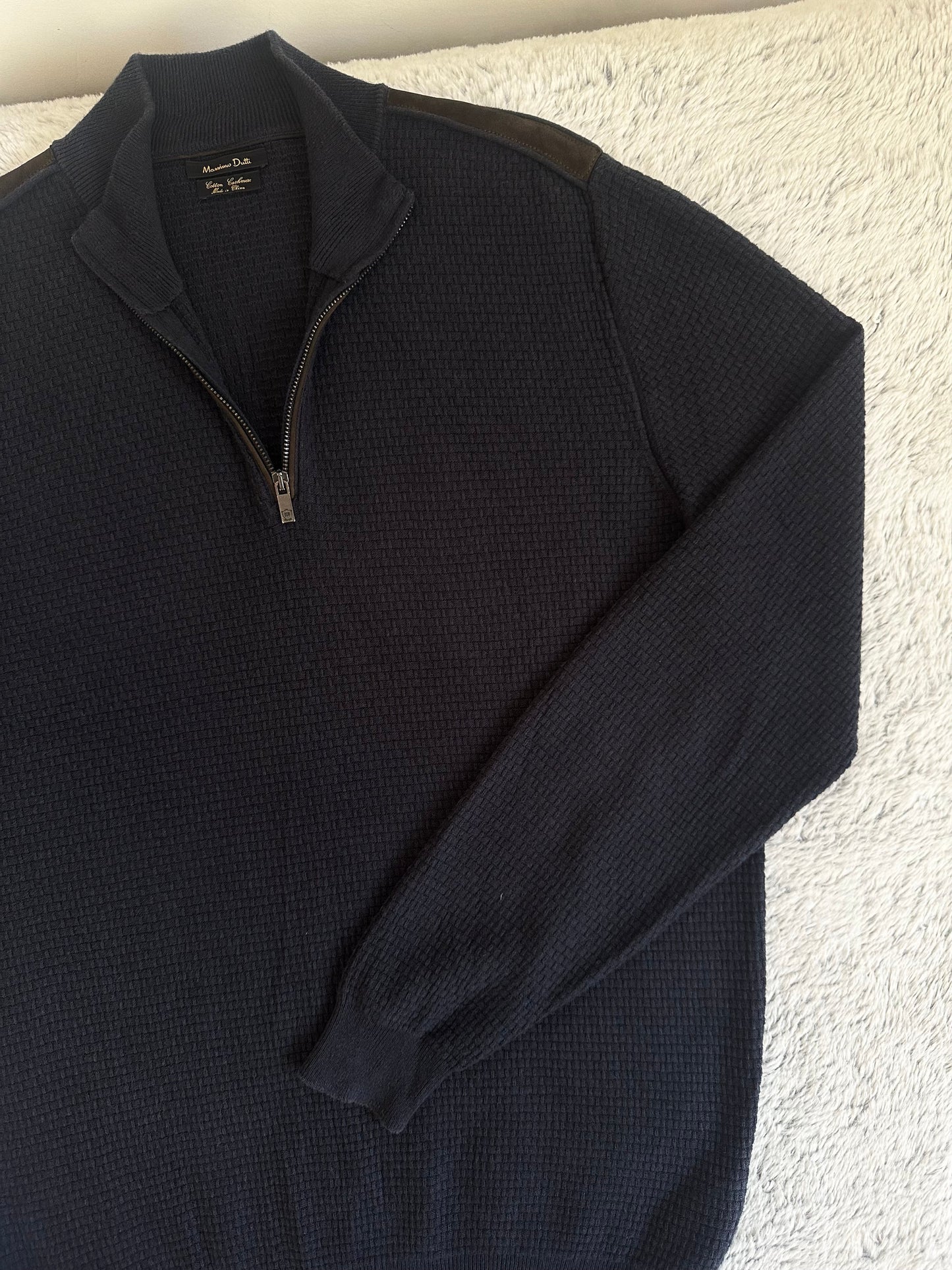 Pull demi zippé MASSIMO DUTTI Taille M Spot-Chic