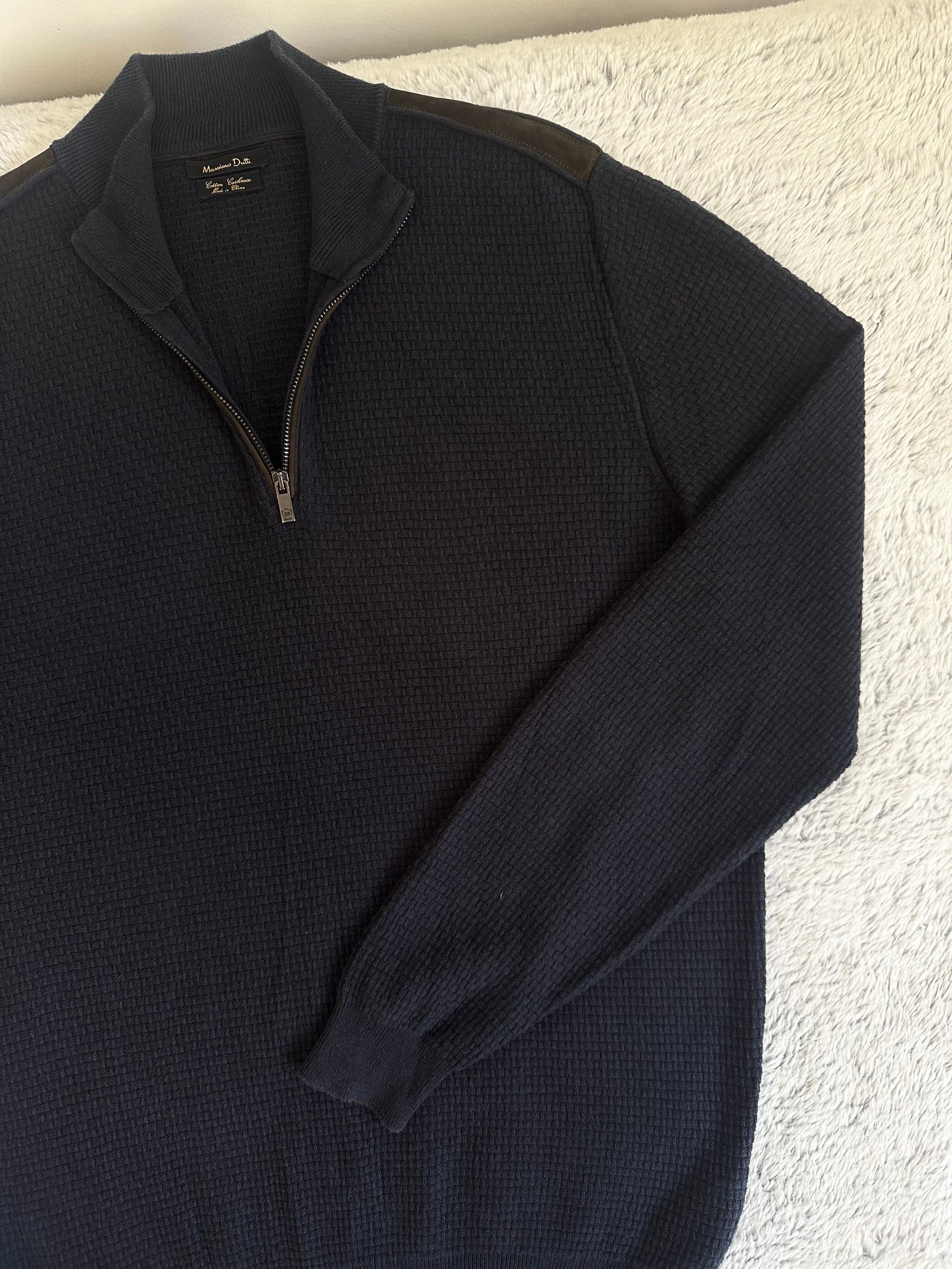 Pull demi zippé MASSIMO DUTTI Taille M Spot-Chic