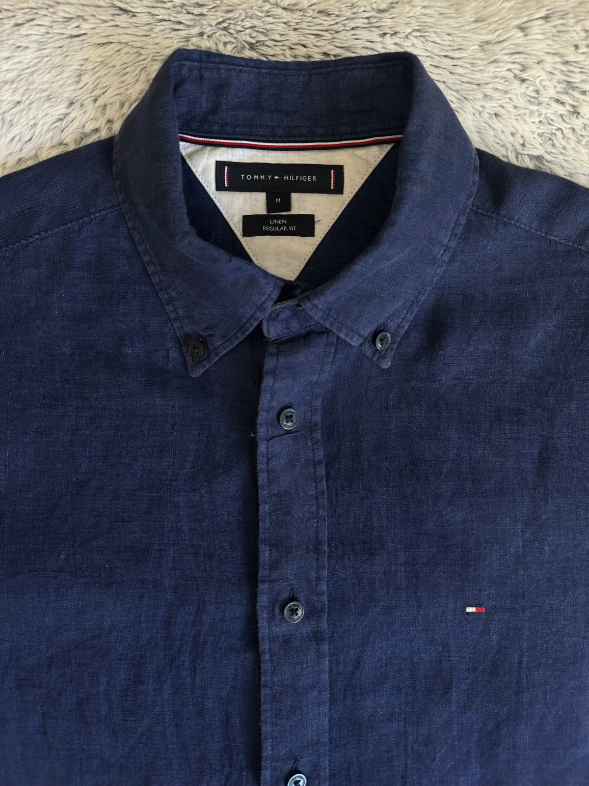 Chemise TOMMY HILFIGER en lin Taille M