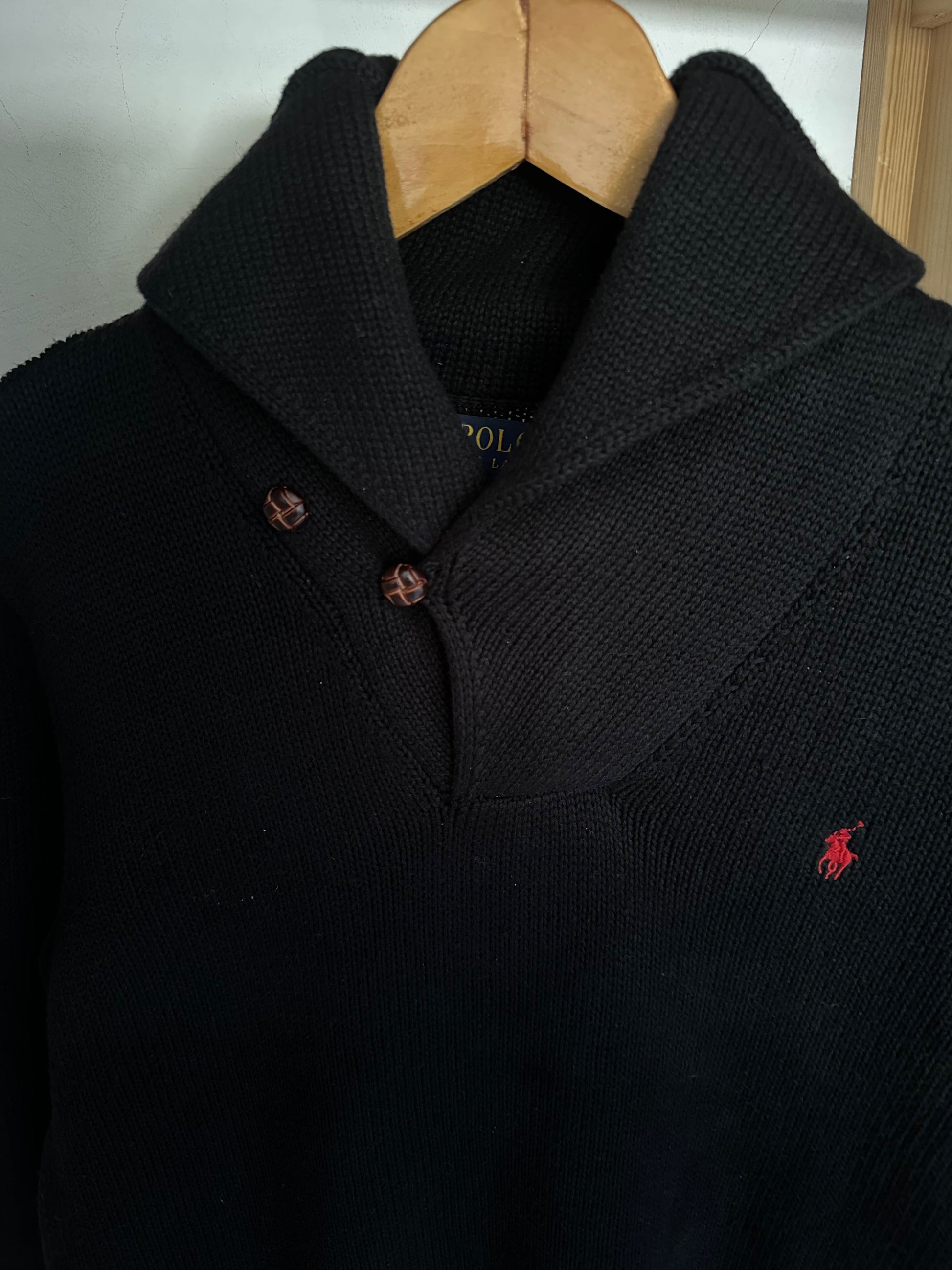 Pull demi boutonné RALPH LAUREN Taille M Spot-Chic