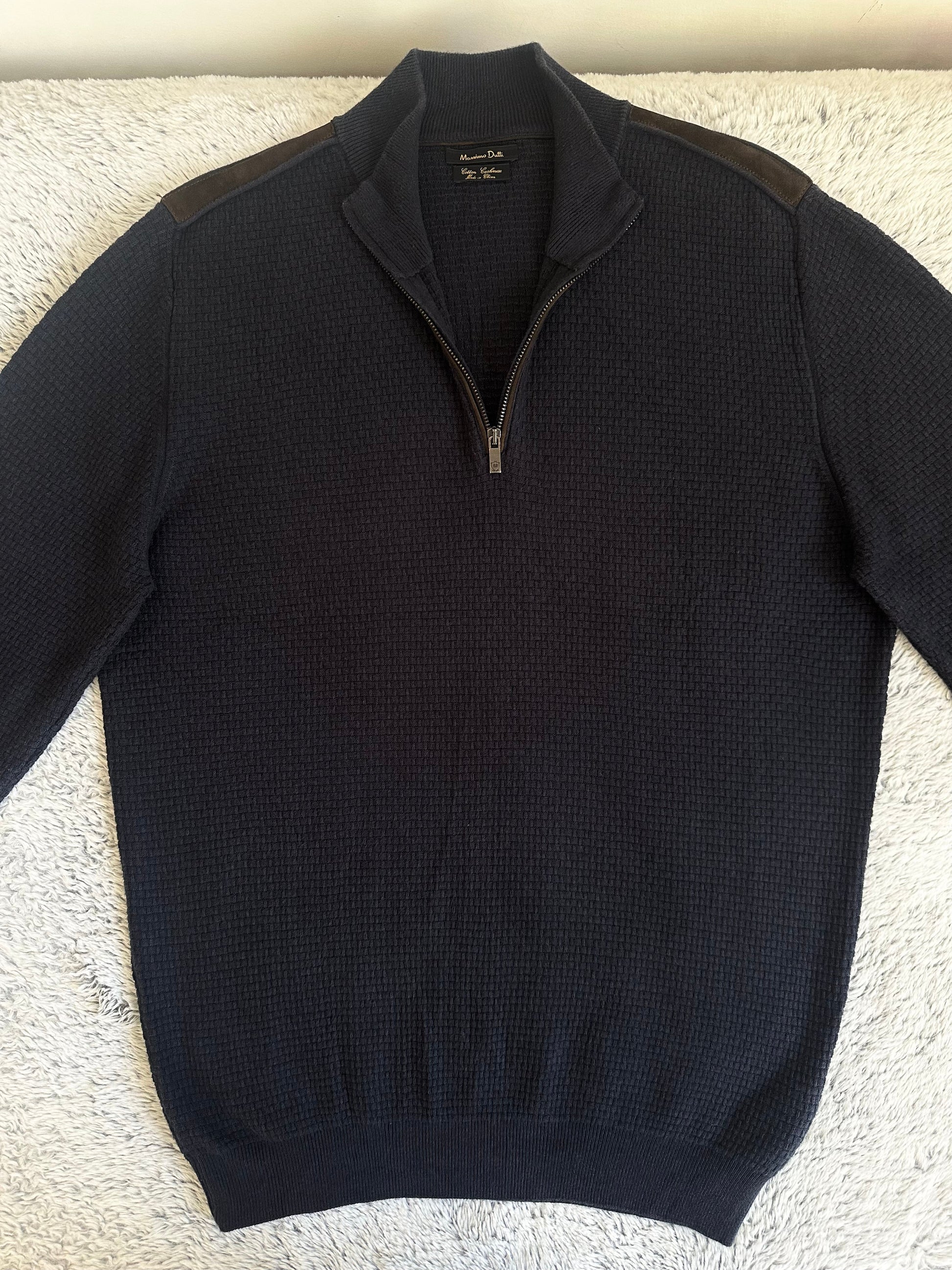 Pull demi zippé MASSIMO DUTTI Taille M Spot-Chic