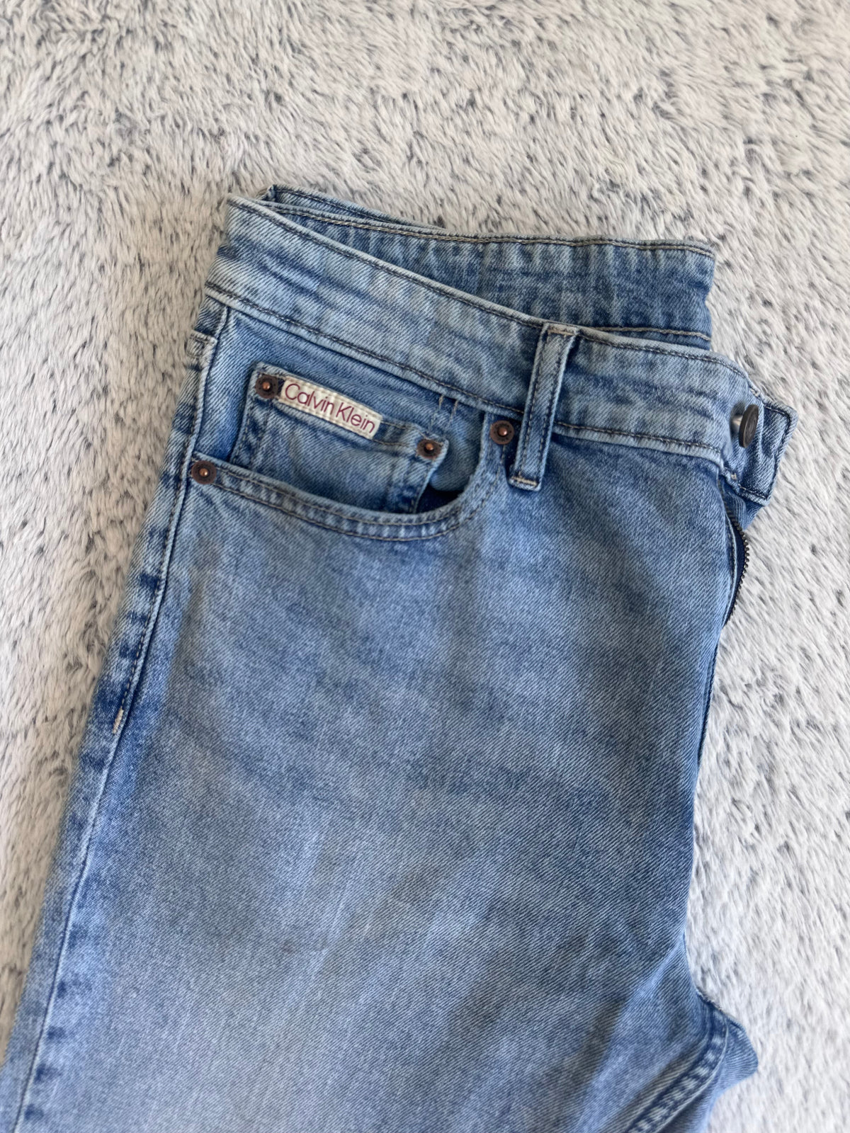 Jean Calvin Klein Taille L  Slim Fit Stretch Spot-Chic