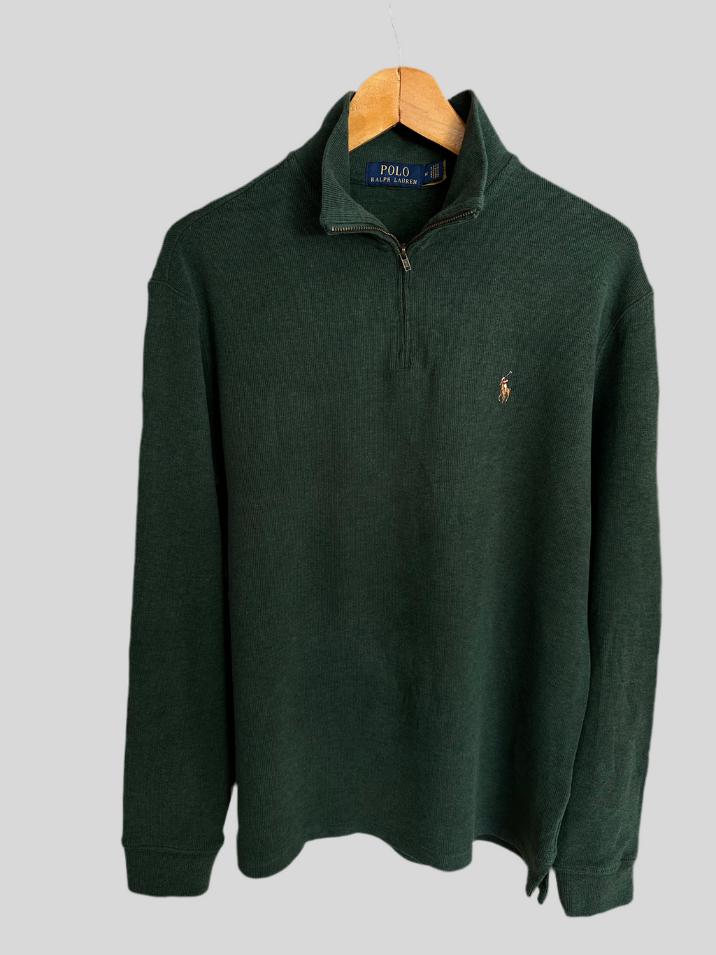 Pull demi zippé RALPH LAUREN Taille M Spot-Chic
