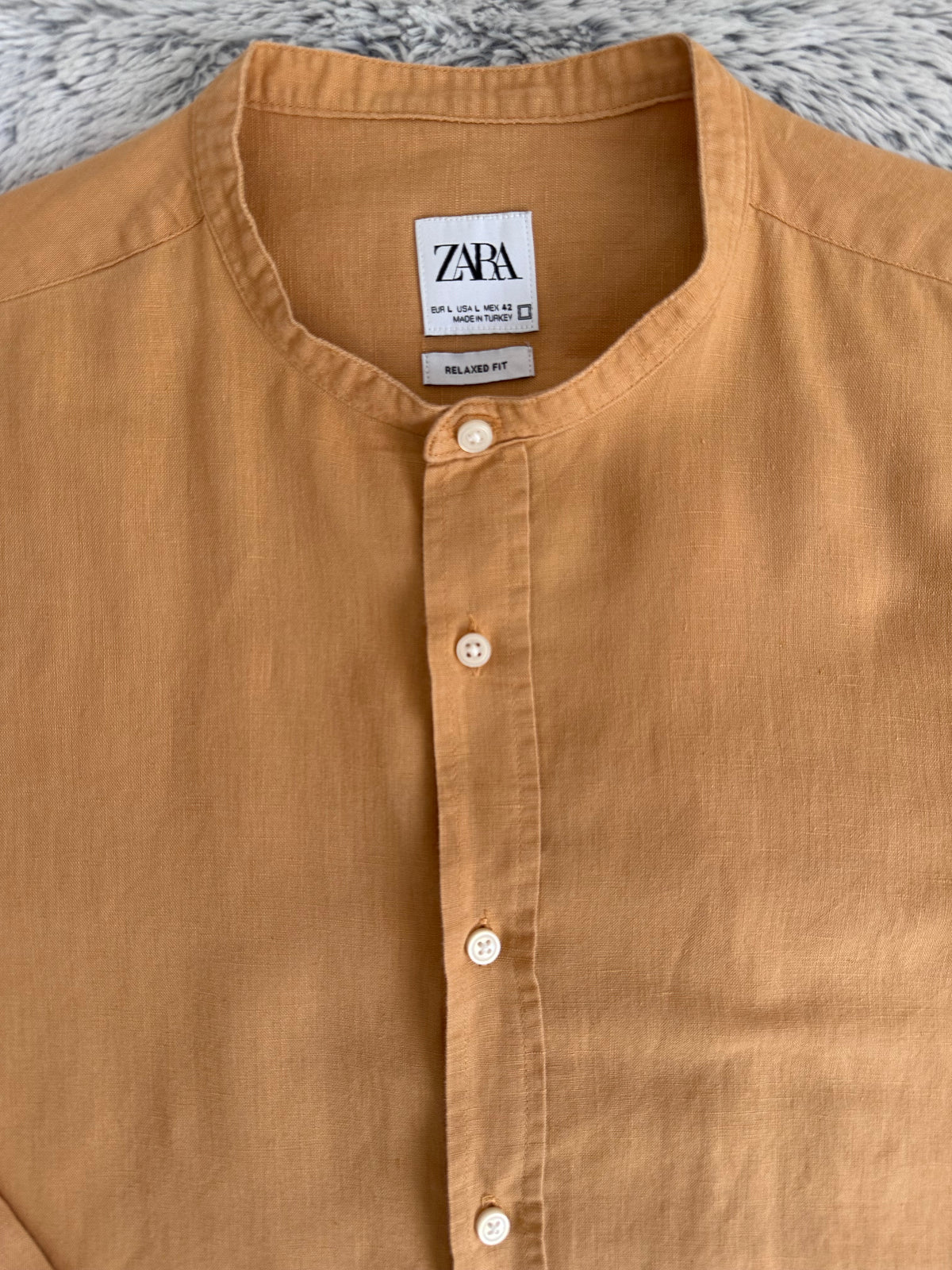 Chemise ZARA Taille L en Lin