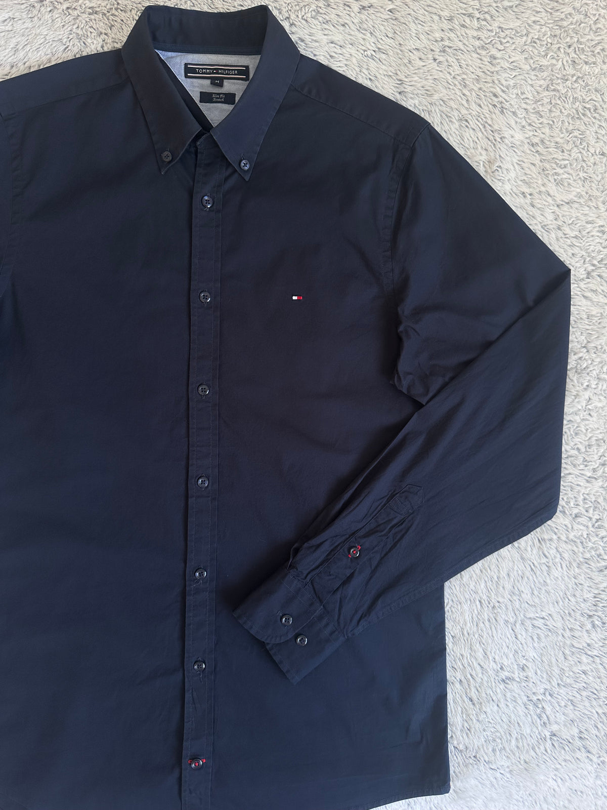 Chemise Tommy Hilfiger Taille M  Slim Fit Stretch Spot-Chic