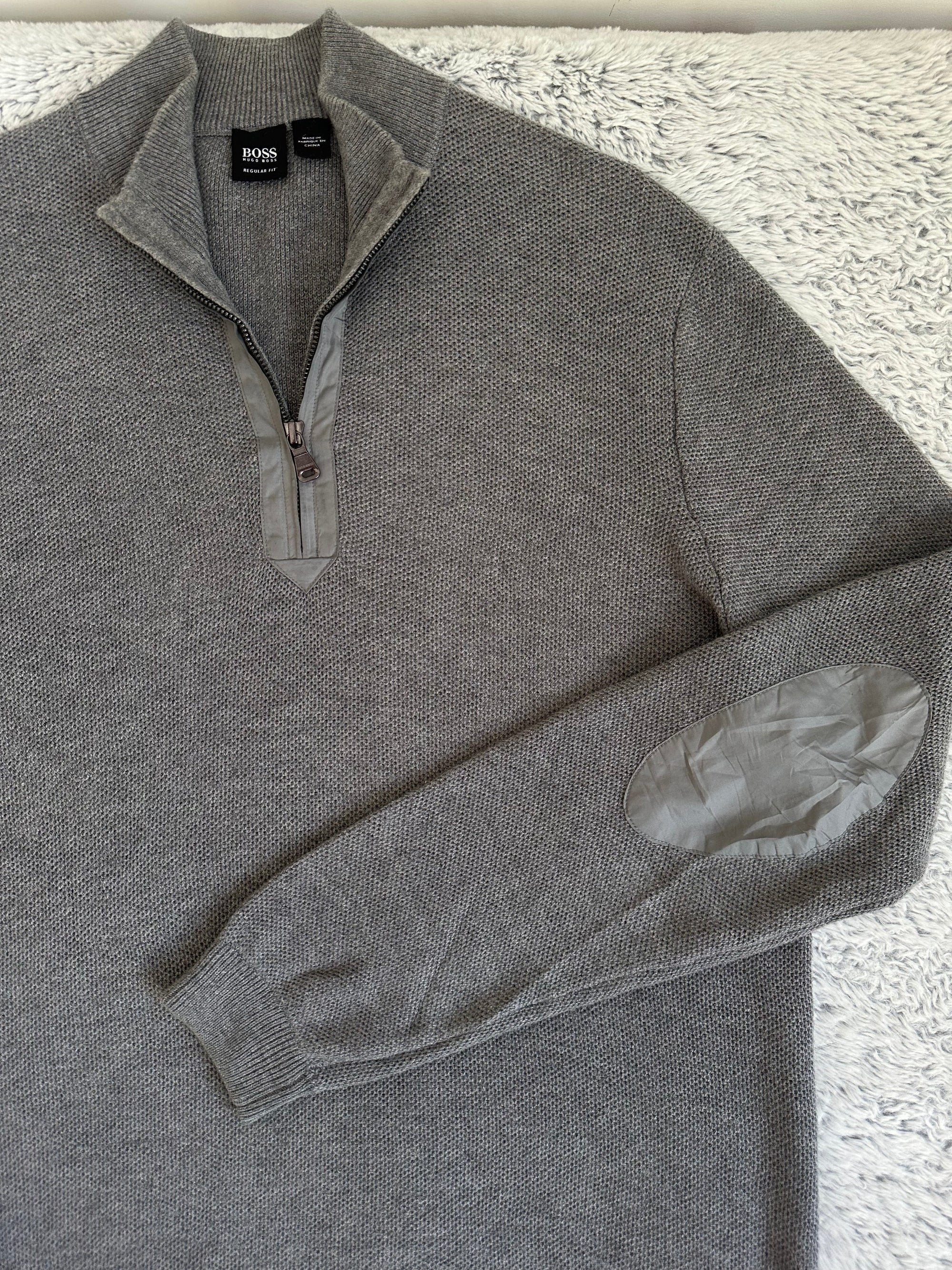 Pull demi zippé HUGO BOSS Taille XL Spot-Chic
